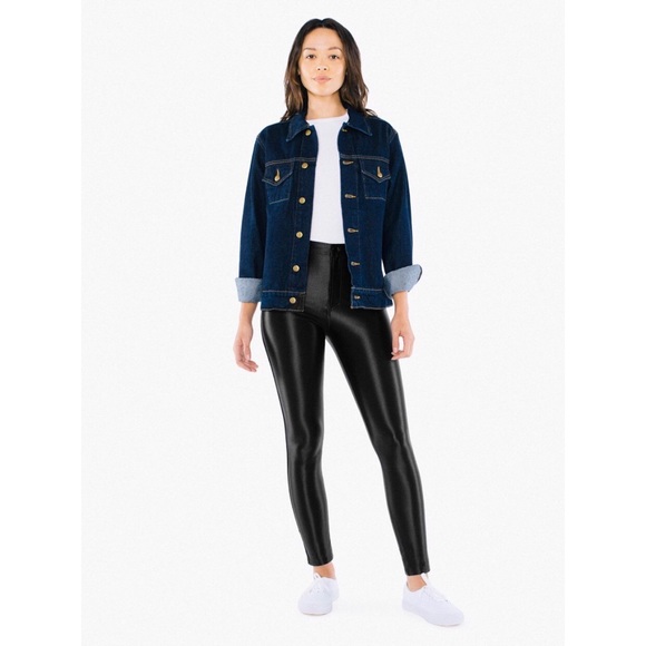 American Apparel Pants - American Apparel Skinny Disco Pants in Black